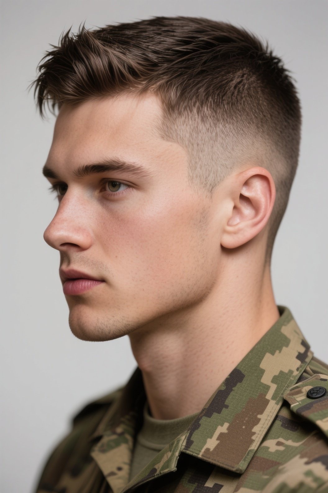 High and Tight Military Hairstyle