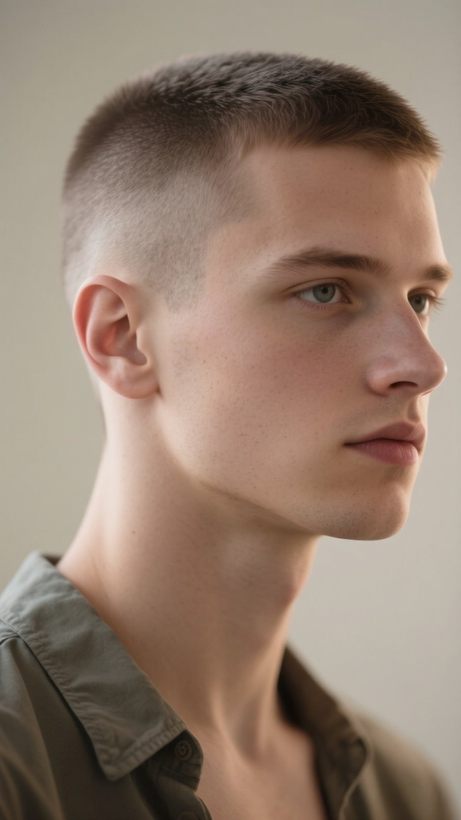 Number 1 Buzz Cut Hairstyle